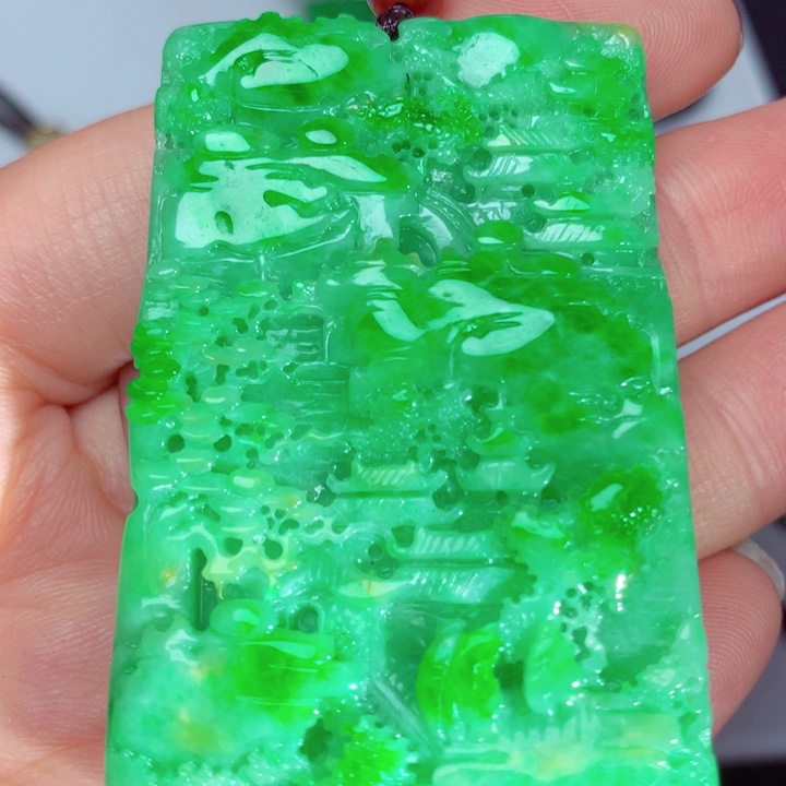 翡翠吊坠(不含链)未镶嵌