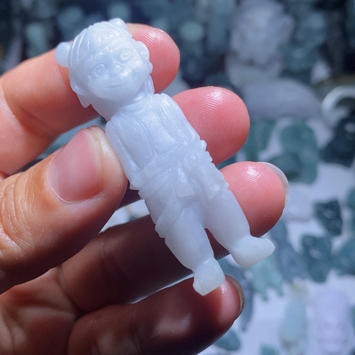 定制翡翠未镶嵌毛