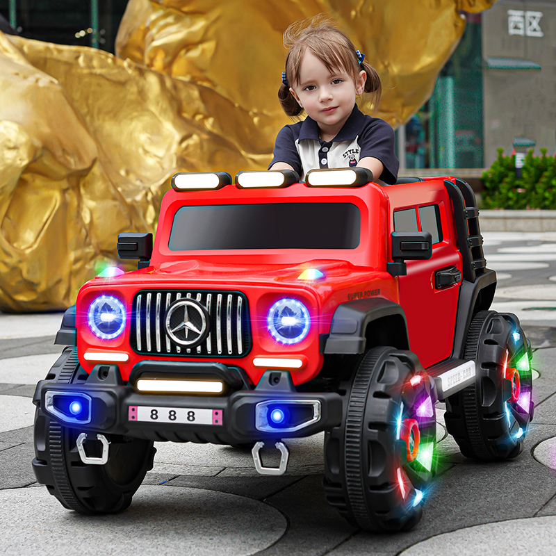 电动四轮可坐人可遥控越野汽车