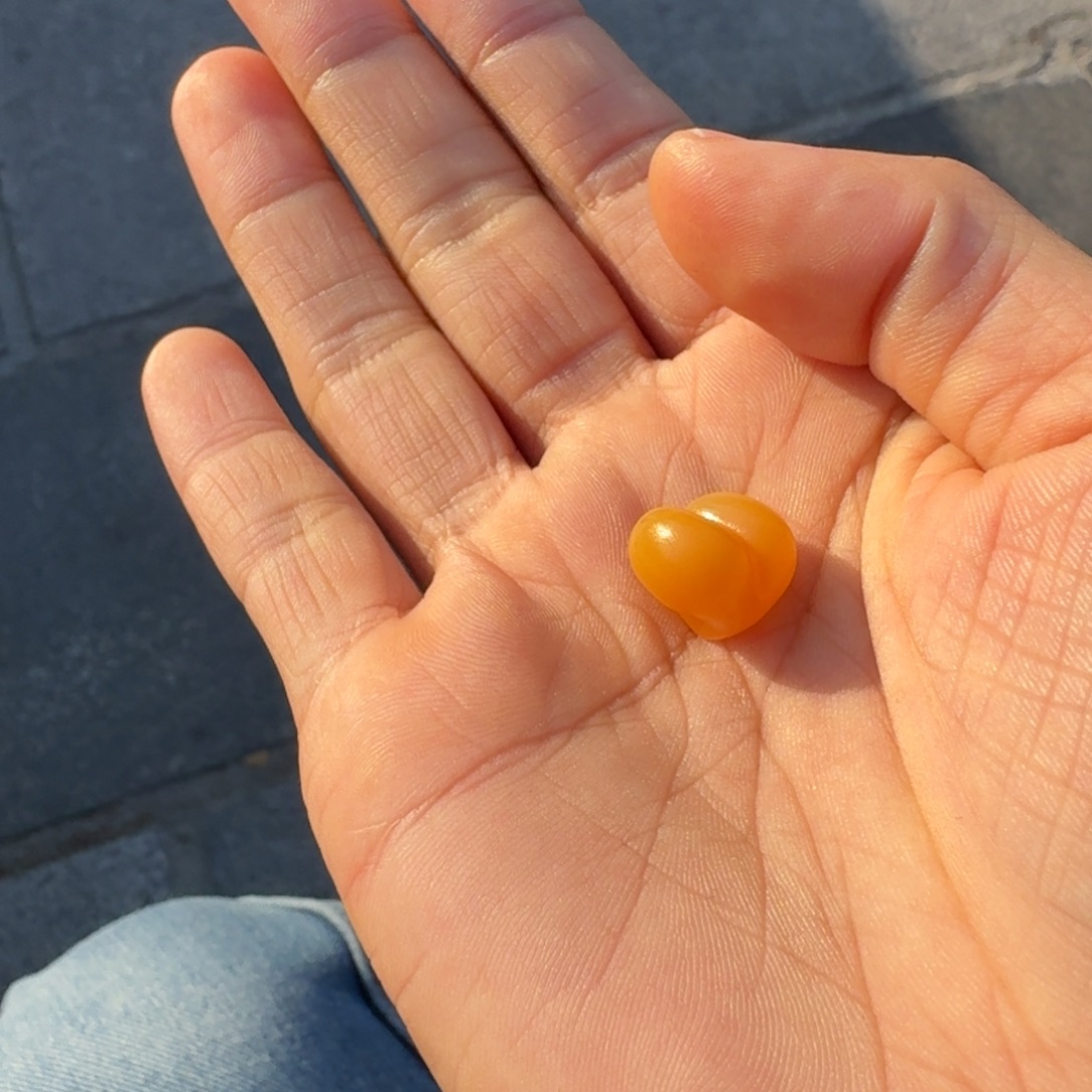 石英质玉（黄龙玉）未镶嵌吊坠(不含链)