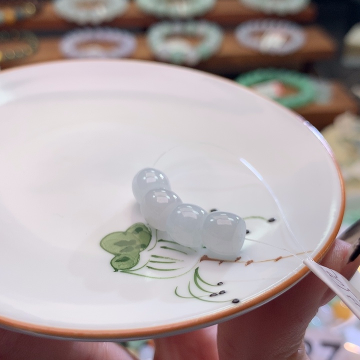 翡翠未镶嵌手链翡翠d22卡7.9