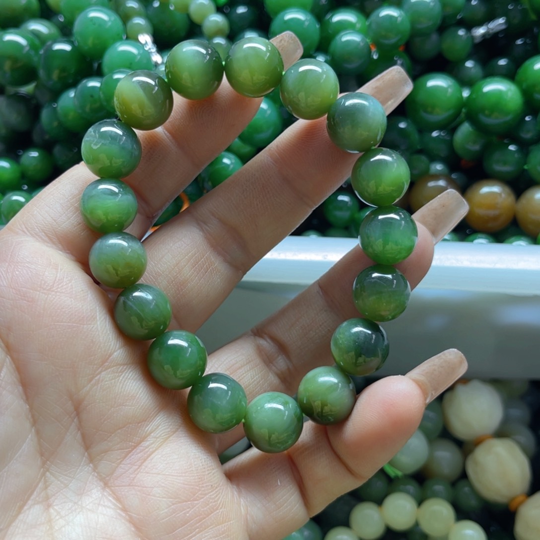 和田玉手链未镶嵌