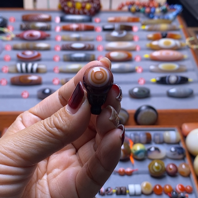 【闪购商品】玛瑙/玉髓珠宝半成品未镶嵌子*