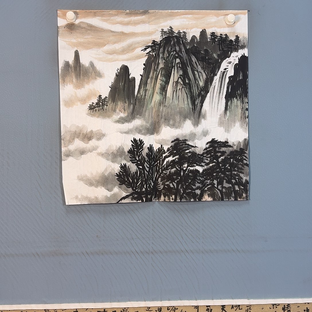 国画1490 牡丹一如您的脸颊