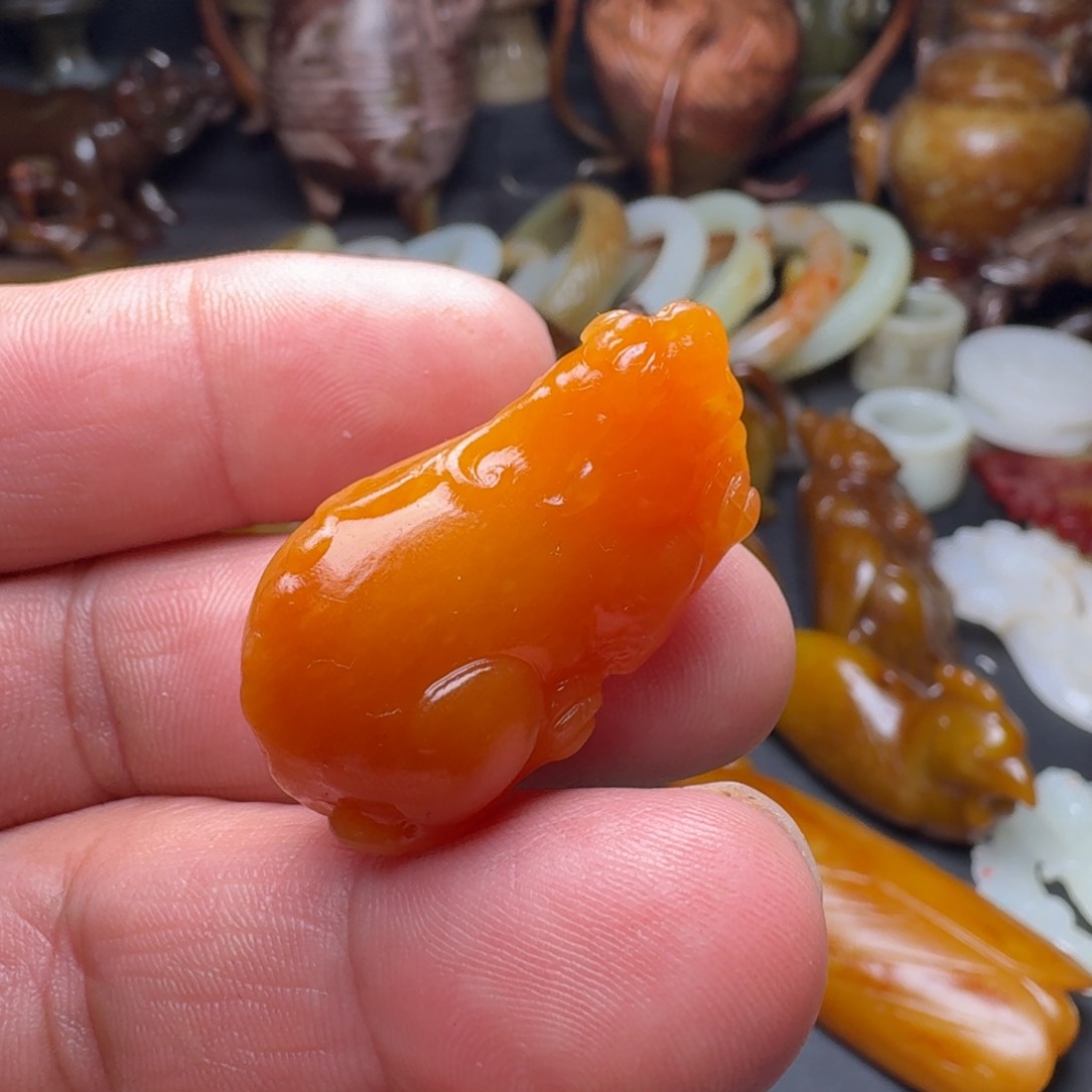 和田玉挂件未镶嵌