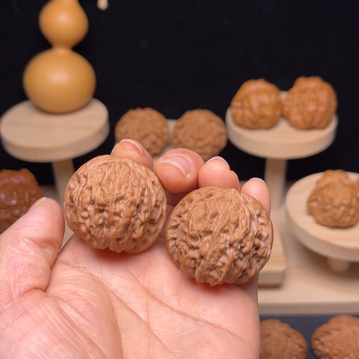 文玩核桃吊坠36磨盘