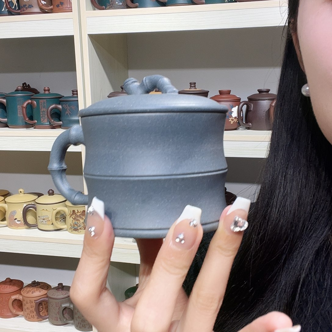 紫砂茶杯全部手工