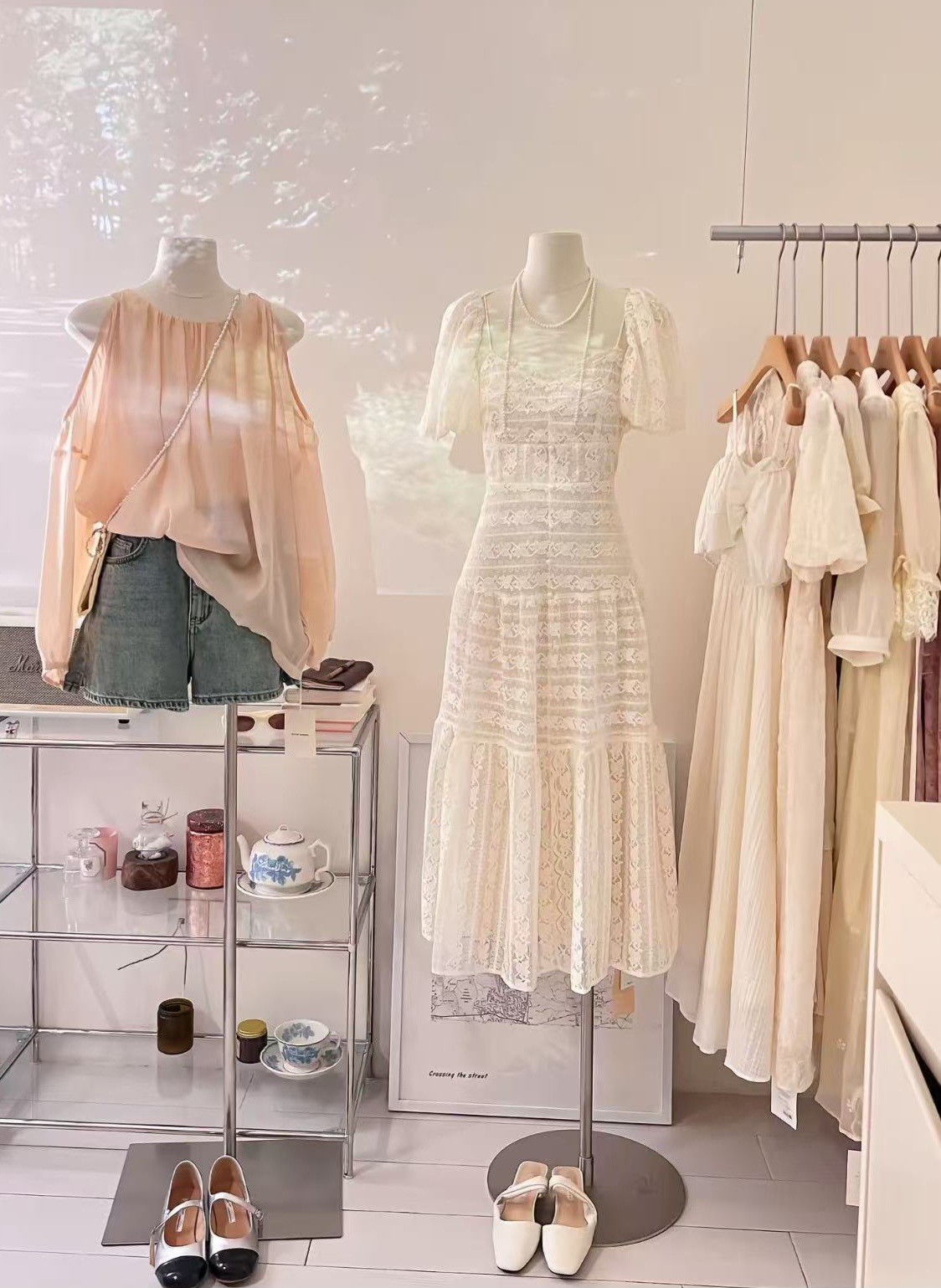 长款100亚麻阔腿直筒裤时尚休闲百搭宽松显瘦轻奢法式（裤长107cm）