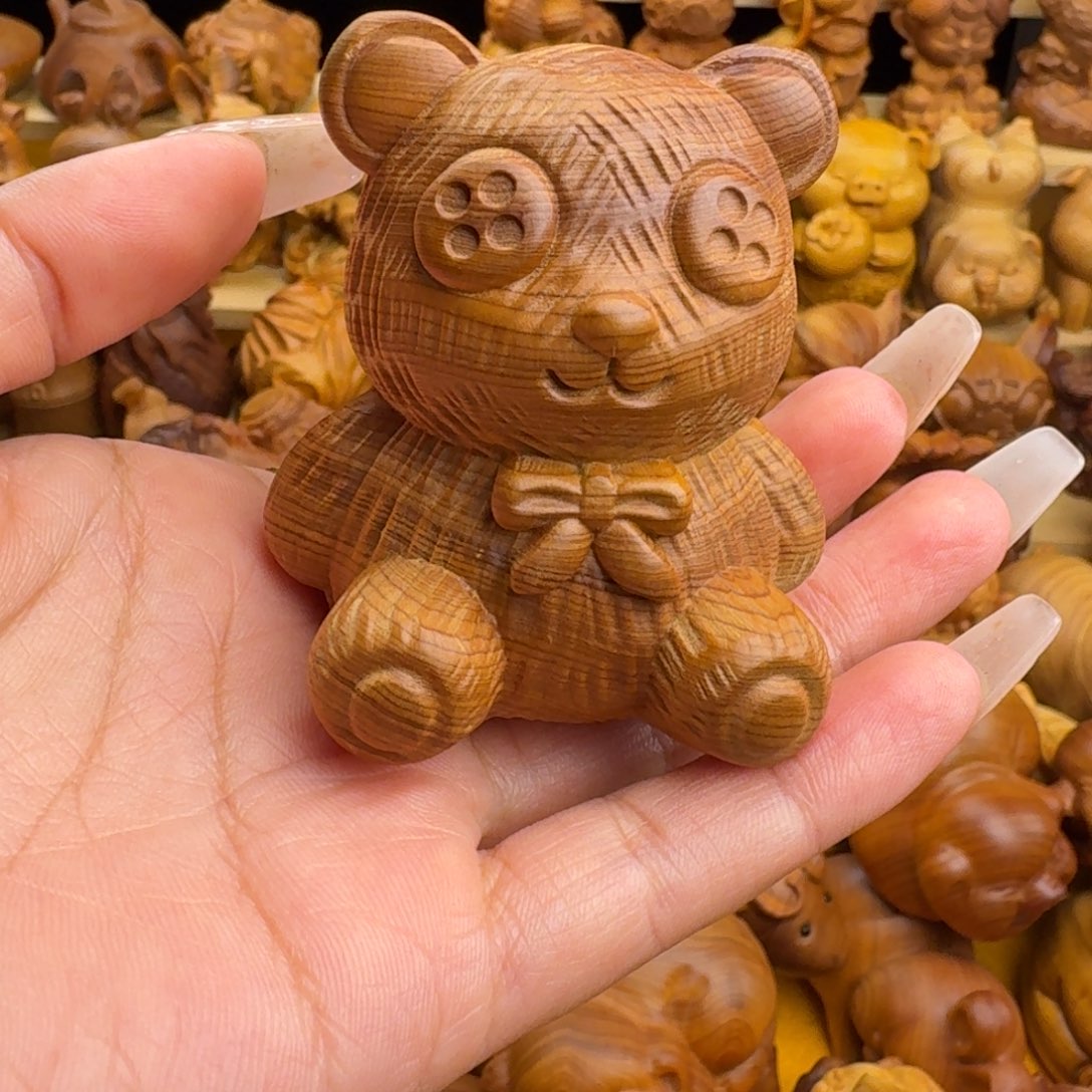 ****方柏木（崖柏）崖柏熊，一物一拍