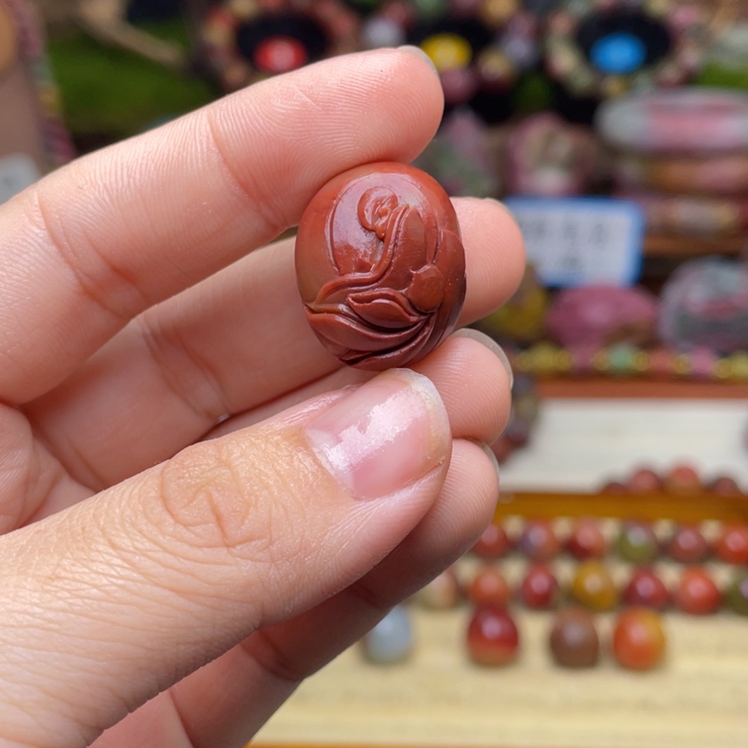 玛瑙/玉髓珠宝半成品未镶嵌盐源玛瑙悟道