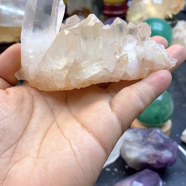 水晶珠宝半成品未镶嵌