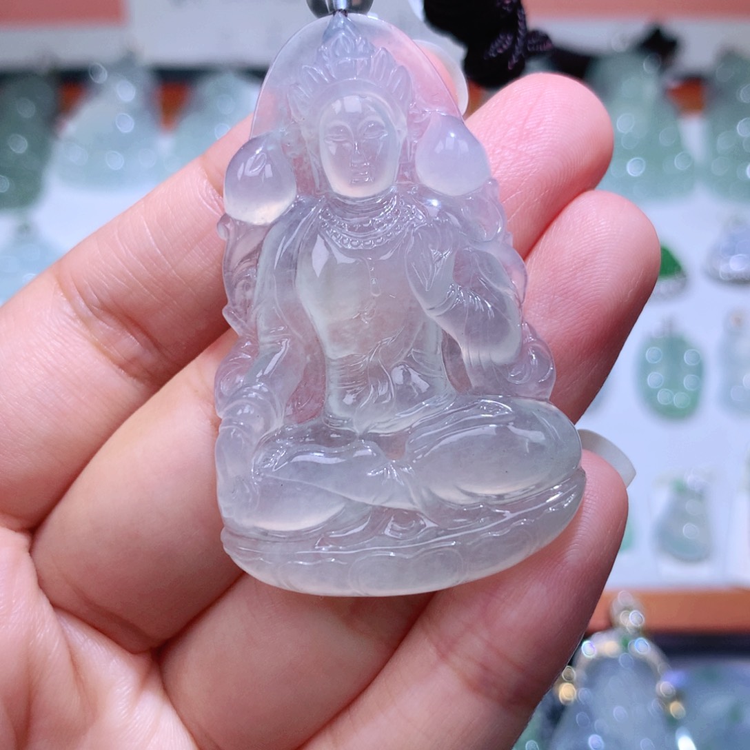 颈饰未镶嵌翡翠渡母