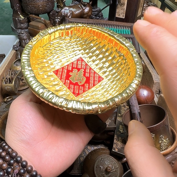 铜器办公室茶室摆件