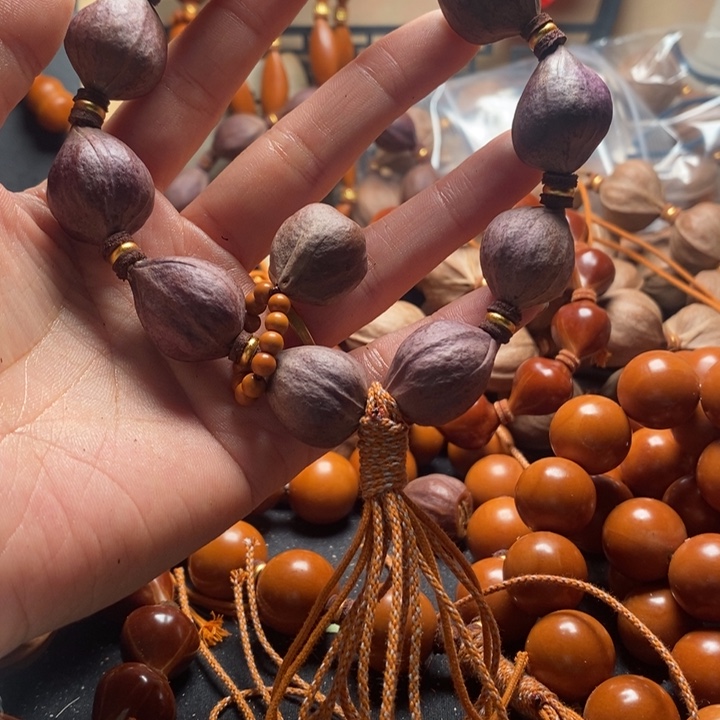 橄榄核手串/手链紫气东来
