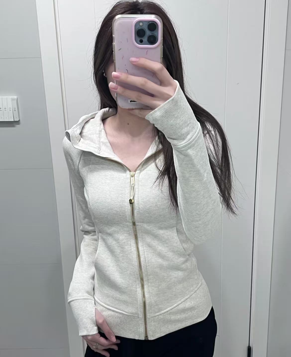 《南油》一样一样的scuba加绒连帽卫衣