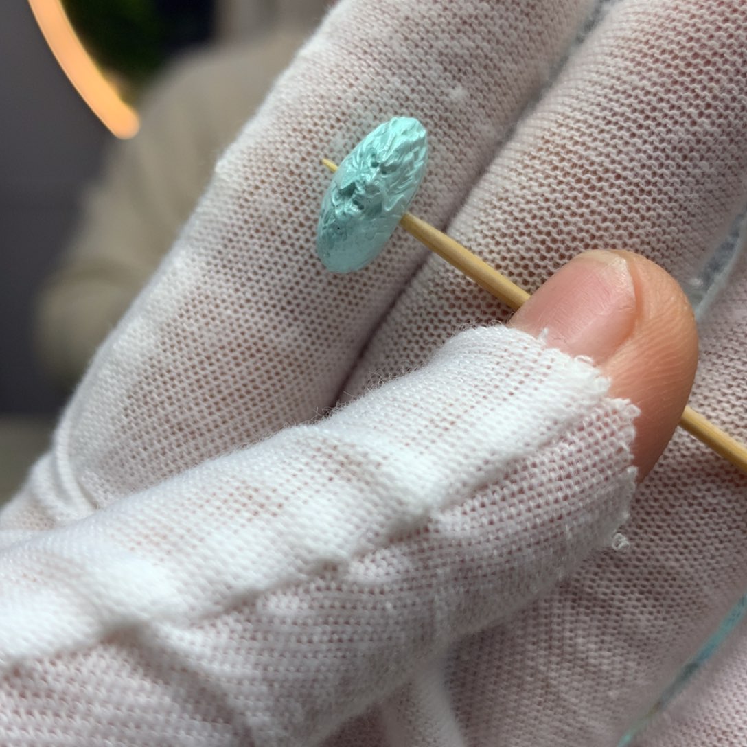 绿松石挂件未镶嵌