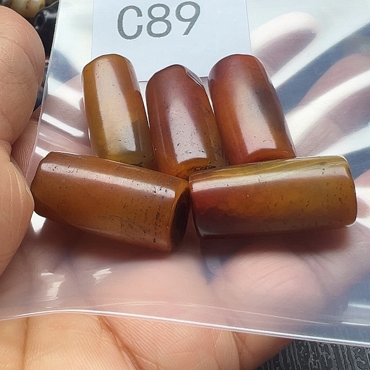 奇***藏玛瑙/玉髓未镶嵌手链