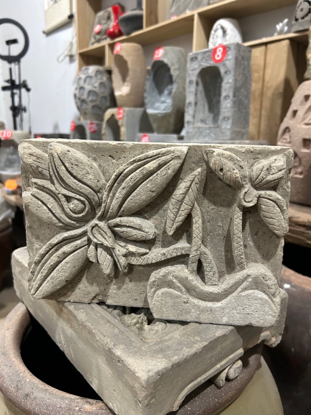 老砖花 老物件老砖23cm*15cm 