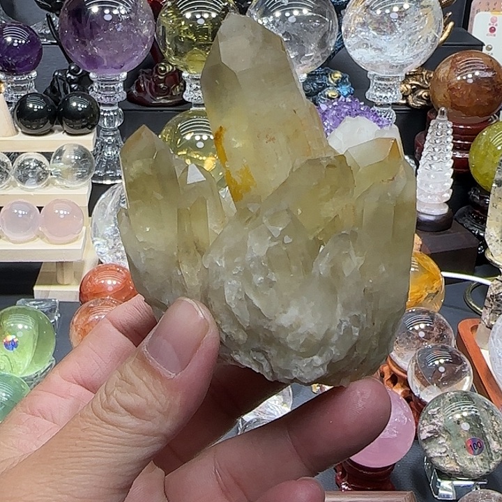 水晶珠宝半成品未镶嵌