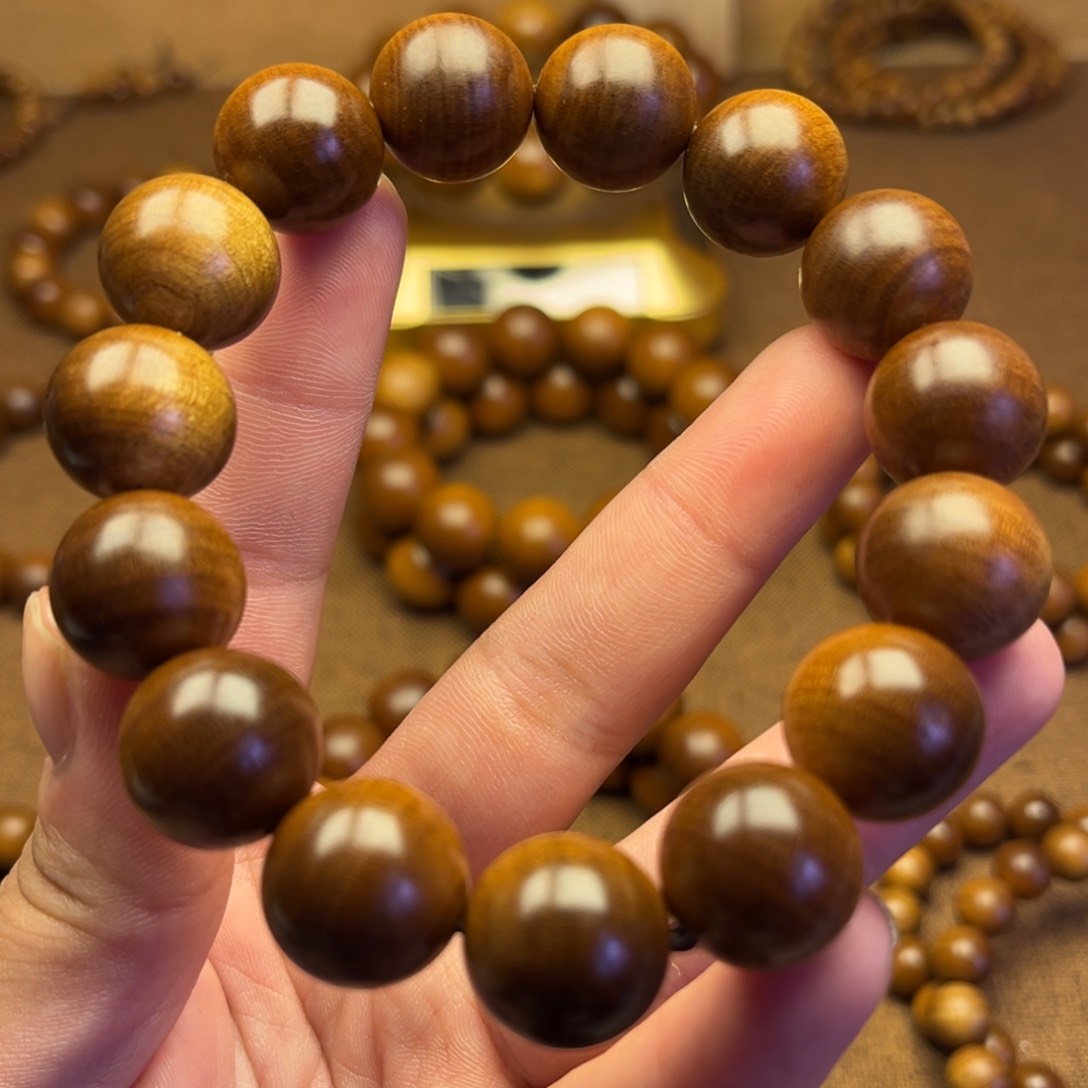 檀香木老山檀1.5单圈