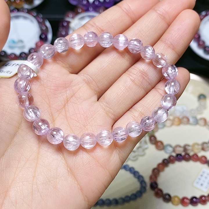 未镶嵌锂辉石手串