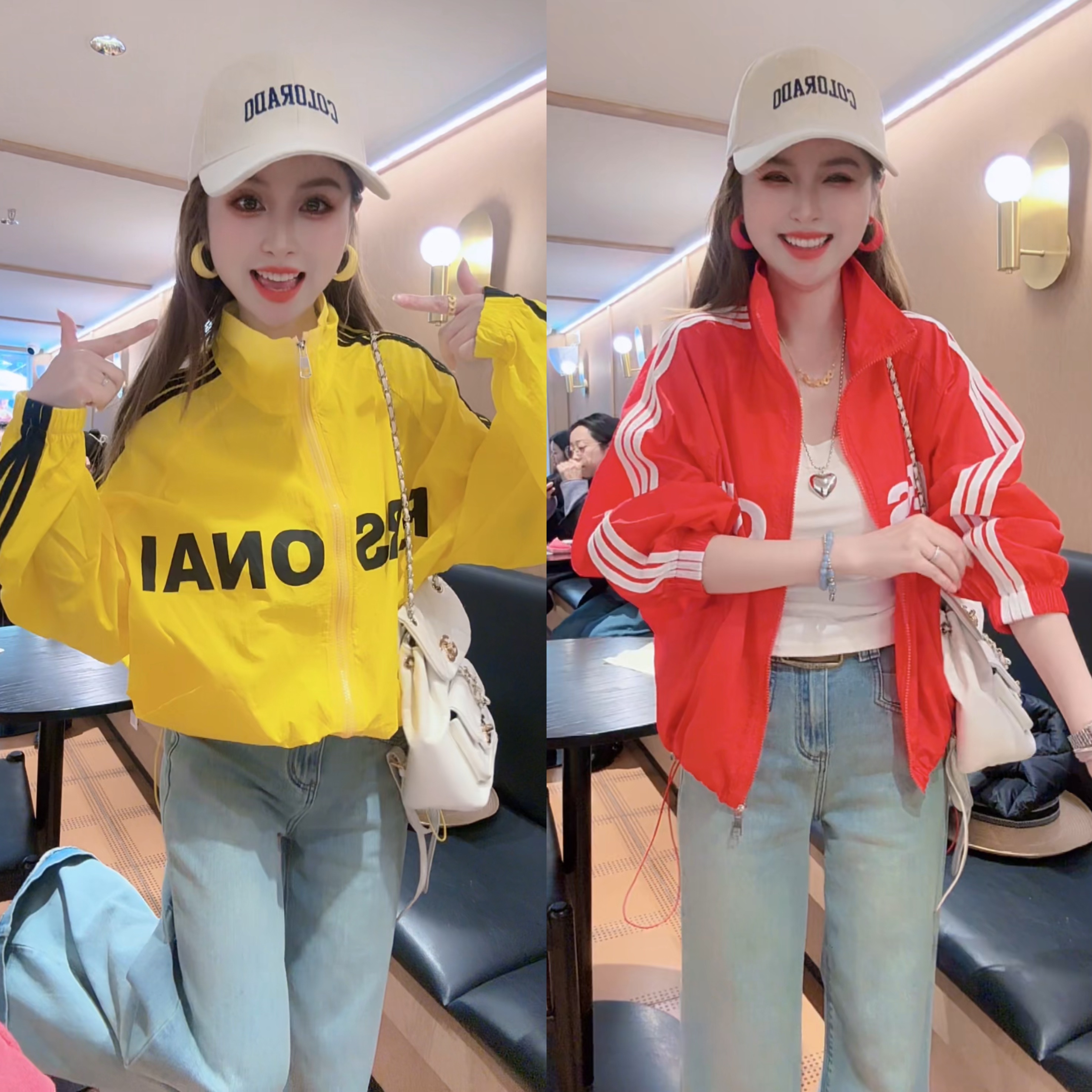 【月月专享】早春通勤&学院风运动休闲立领棒球服外套XXJ-Z00443