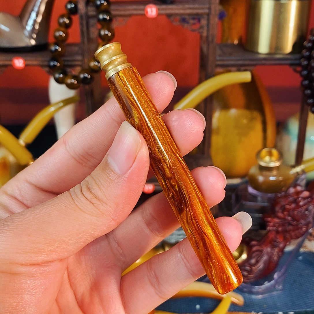 手工制作金丝柳粗中细