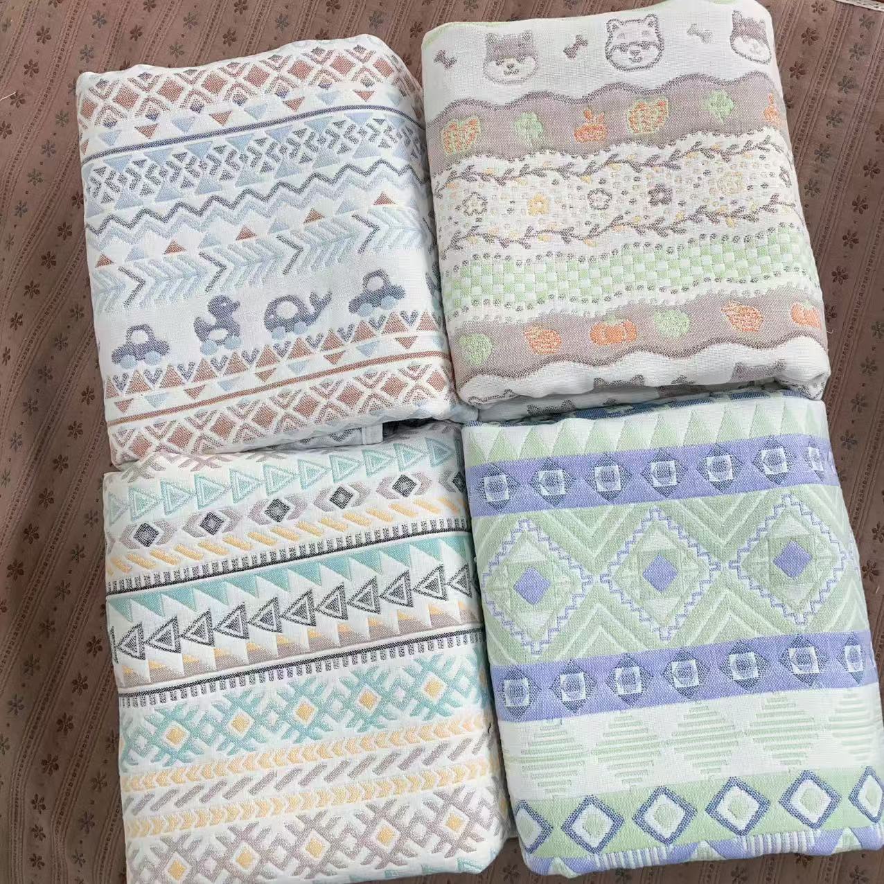 六层纯棉纱布软凉席宝宝婴儿床单柔软亲肤透气母婴