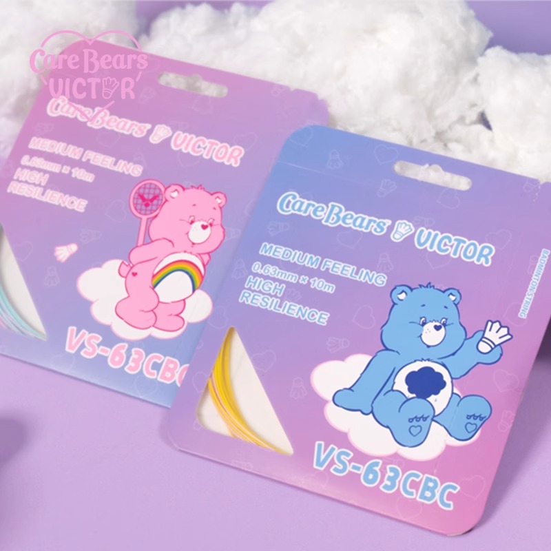 VICTOR/威克多胜利正品Care Bears爱心熊联名系列 VS-63CBC羽拍线