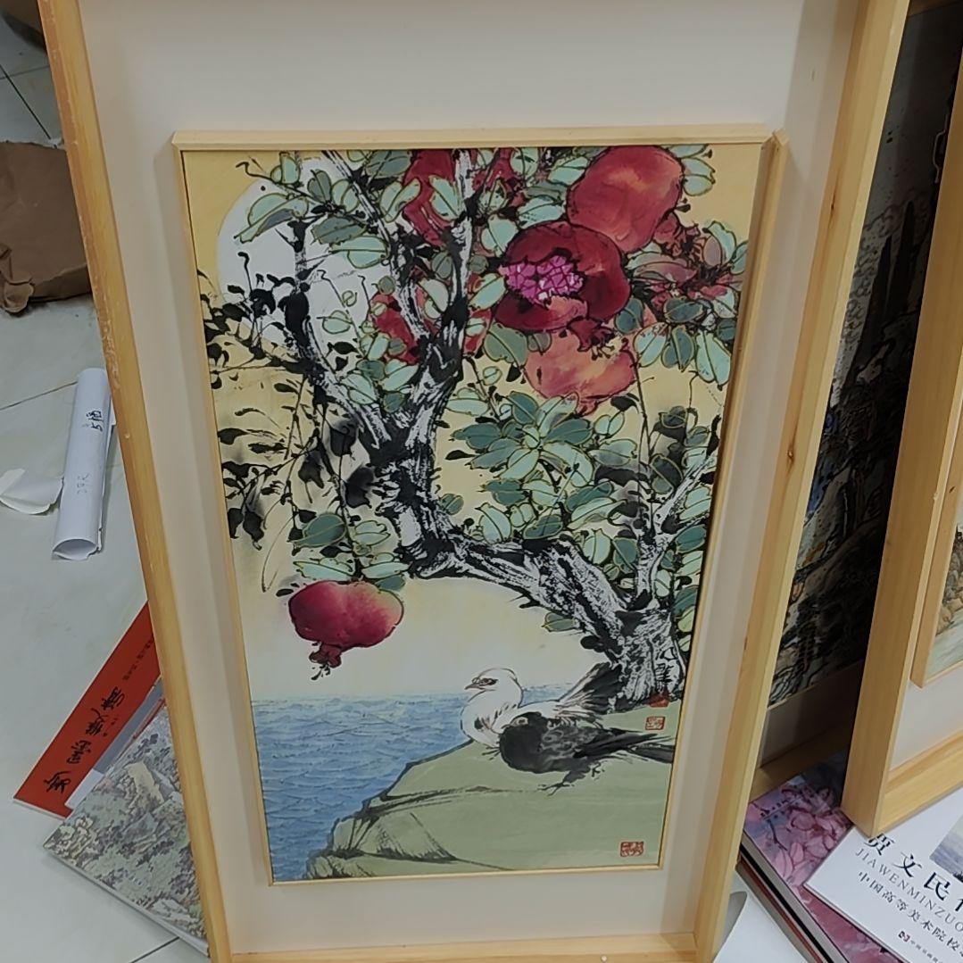 国画国画作品花鸟