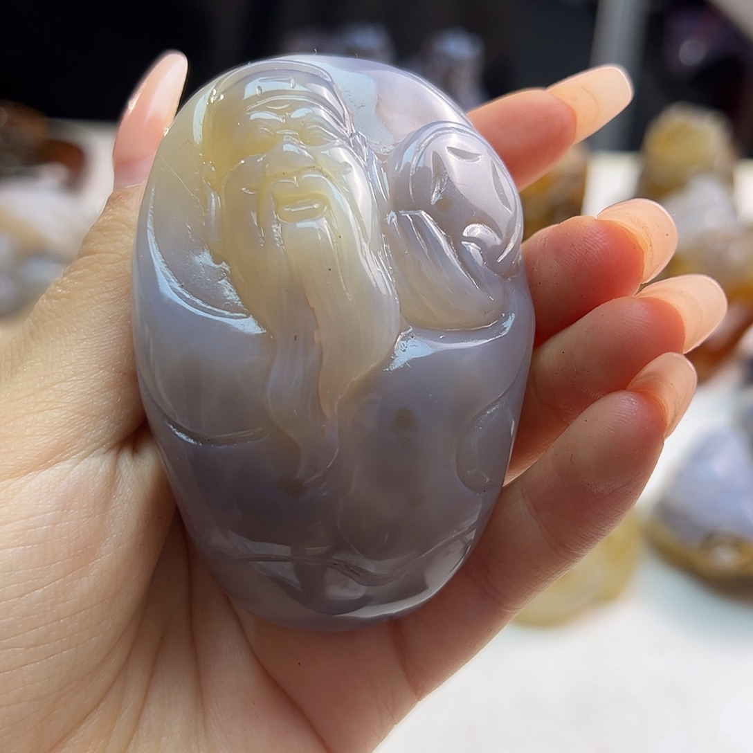 玛瑙/玉髓合金颈饰