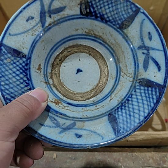 青***瓷陶瓷精美摆件（不退换，微瑕的）