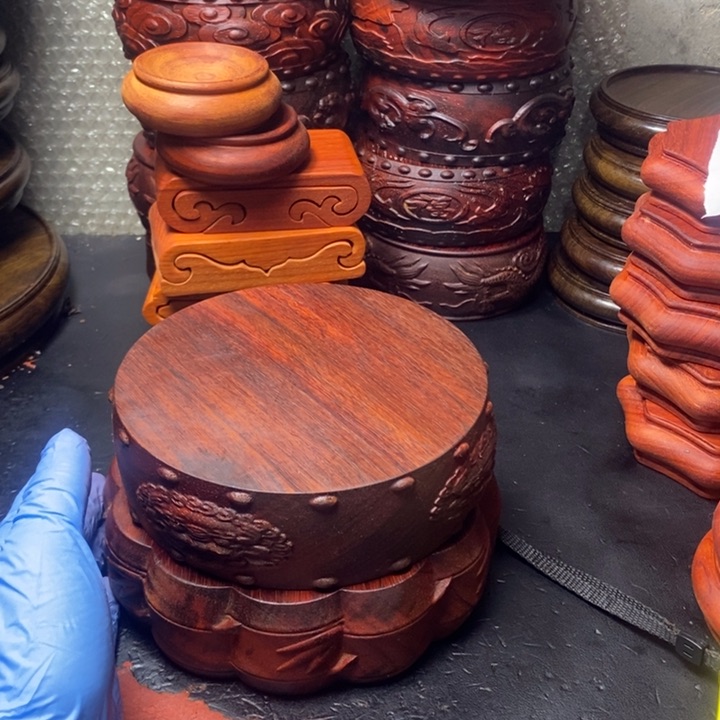 非洲紫檀（红花梨）如****座