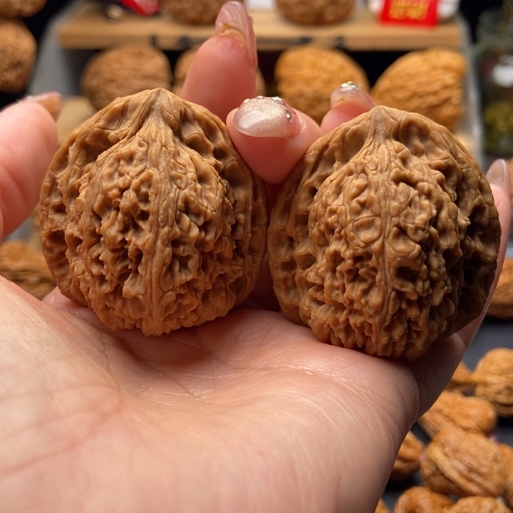 核桃把件41高炮全品老核