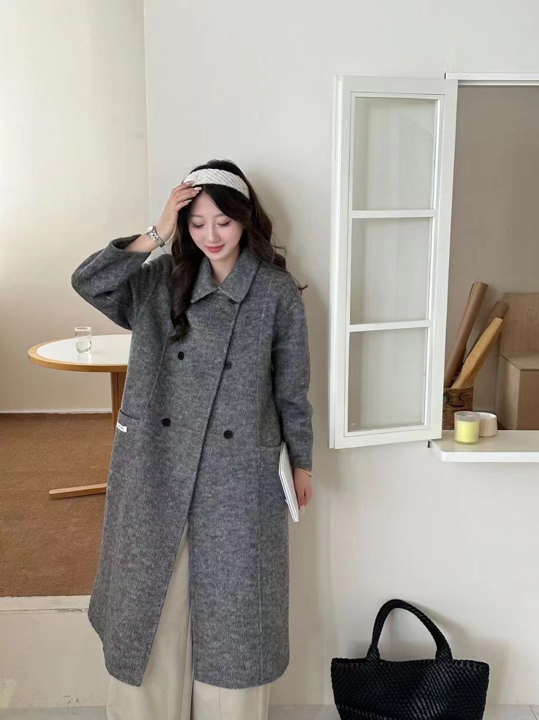 【169-299】 珍珍  品牌羊毛大衣 拍下备注编号 [招财猫]