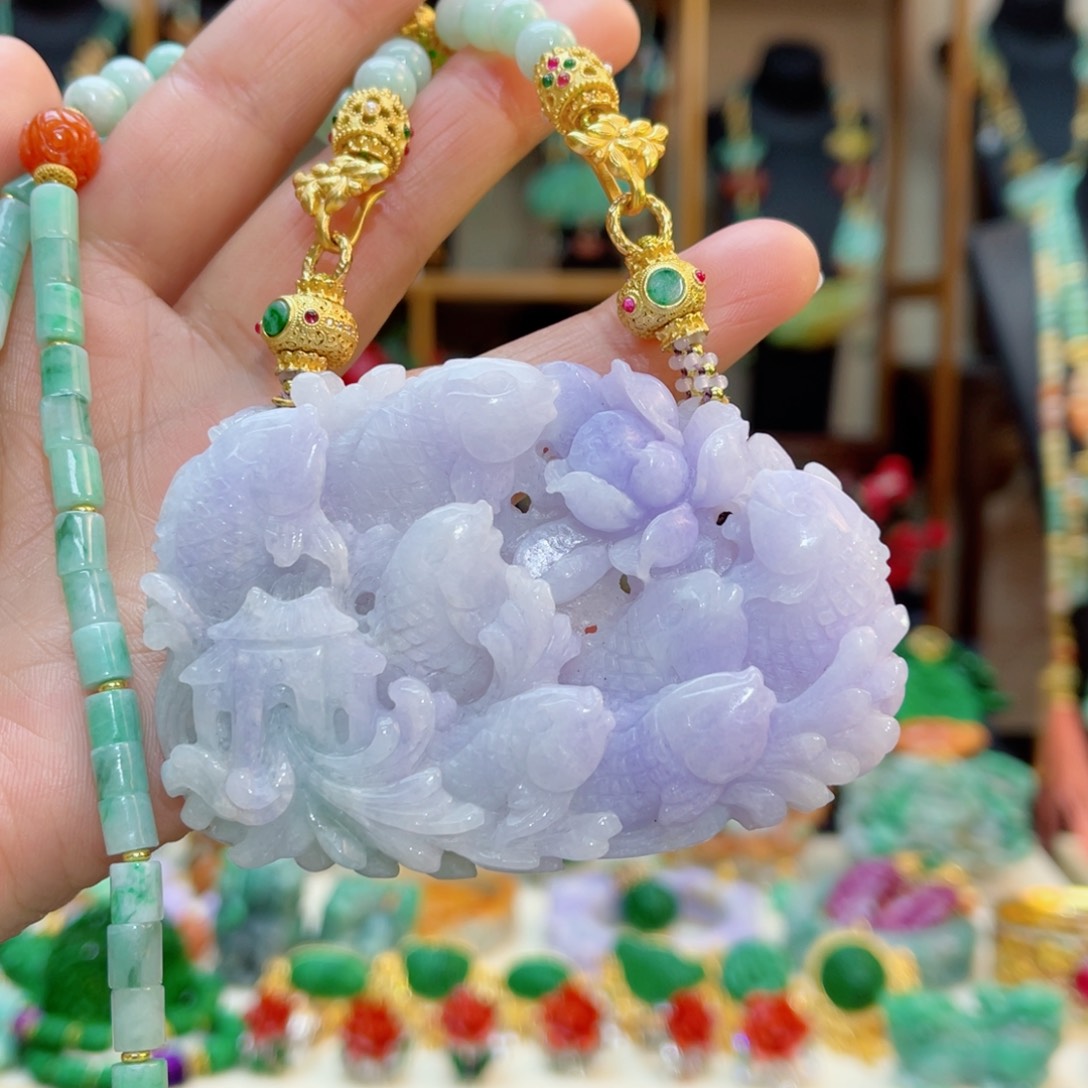 翡翠颈饰合金48小时鉴赏期