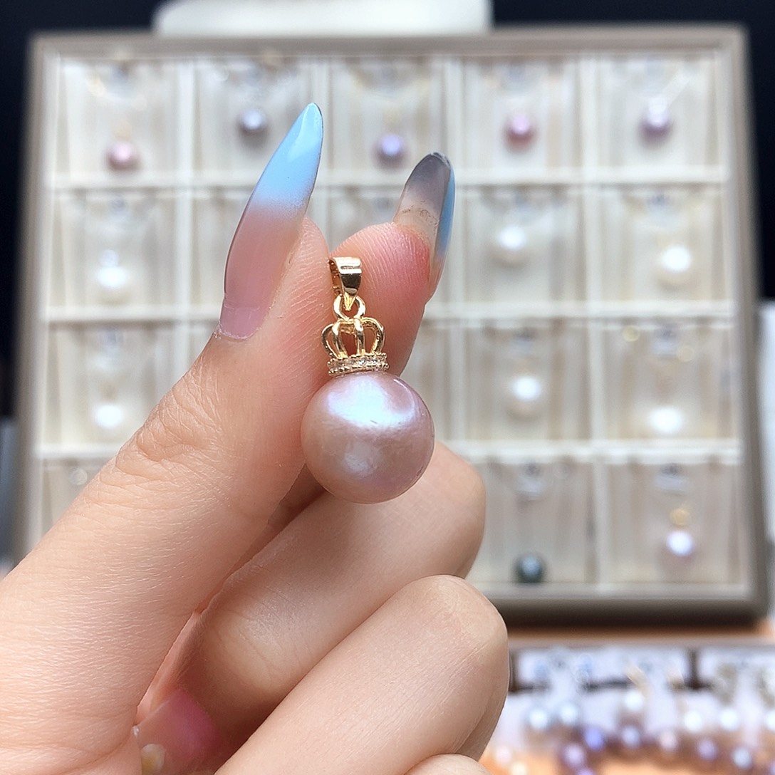 淡水珍珠合金颈饰