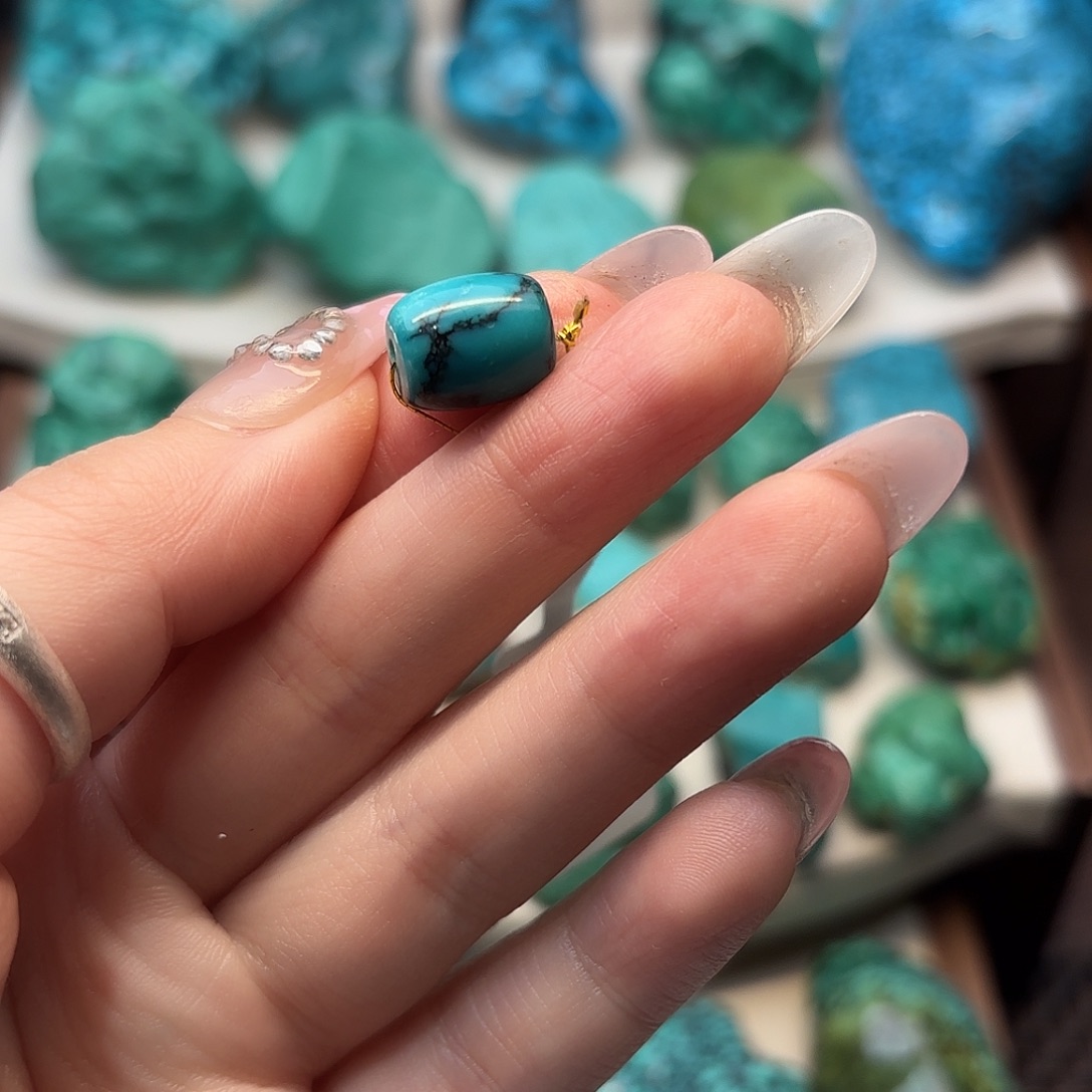 绿松石未镶嵌绿松石老型