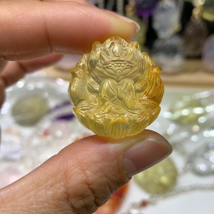 水晶颈饰未镶嵌天然