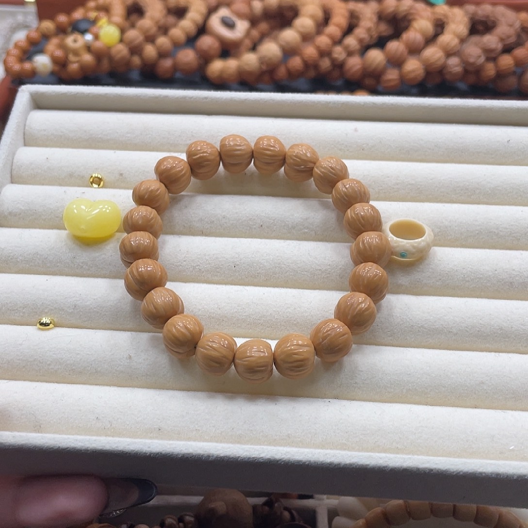 吊坠猴头核桃屁桃卡12加6克珠子加图片小配饰