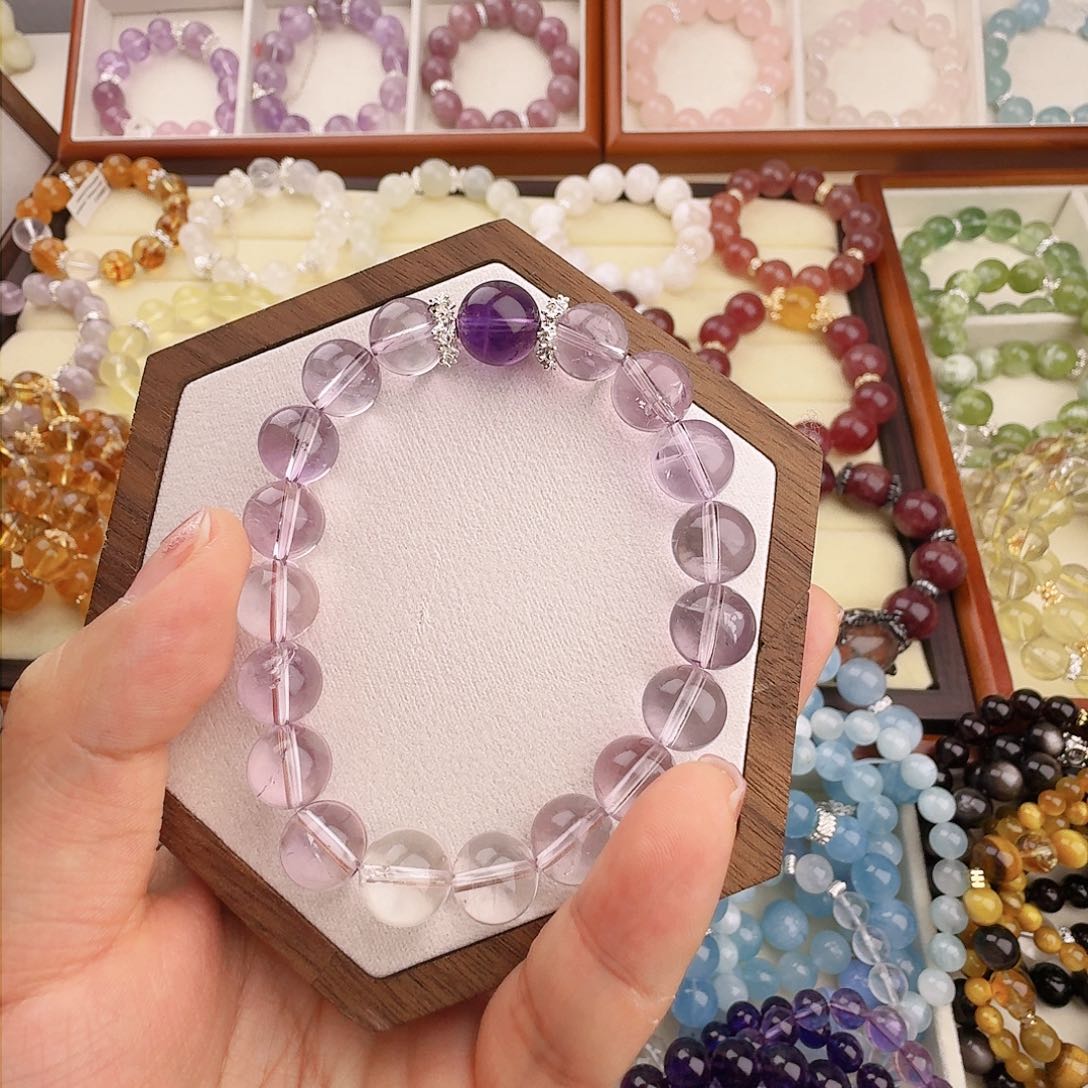 水晶手链未镶嵌紫水晶