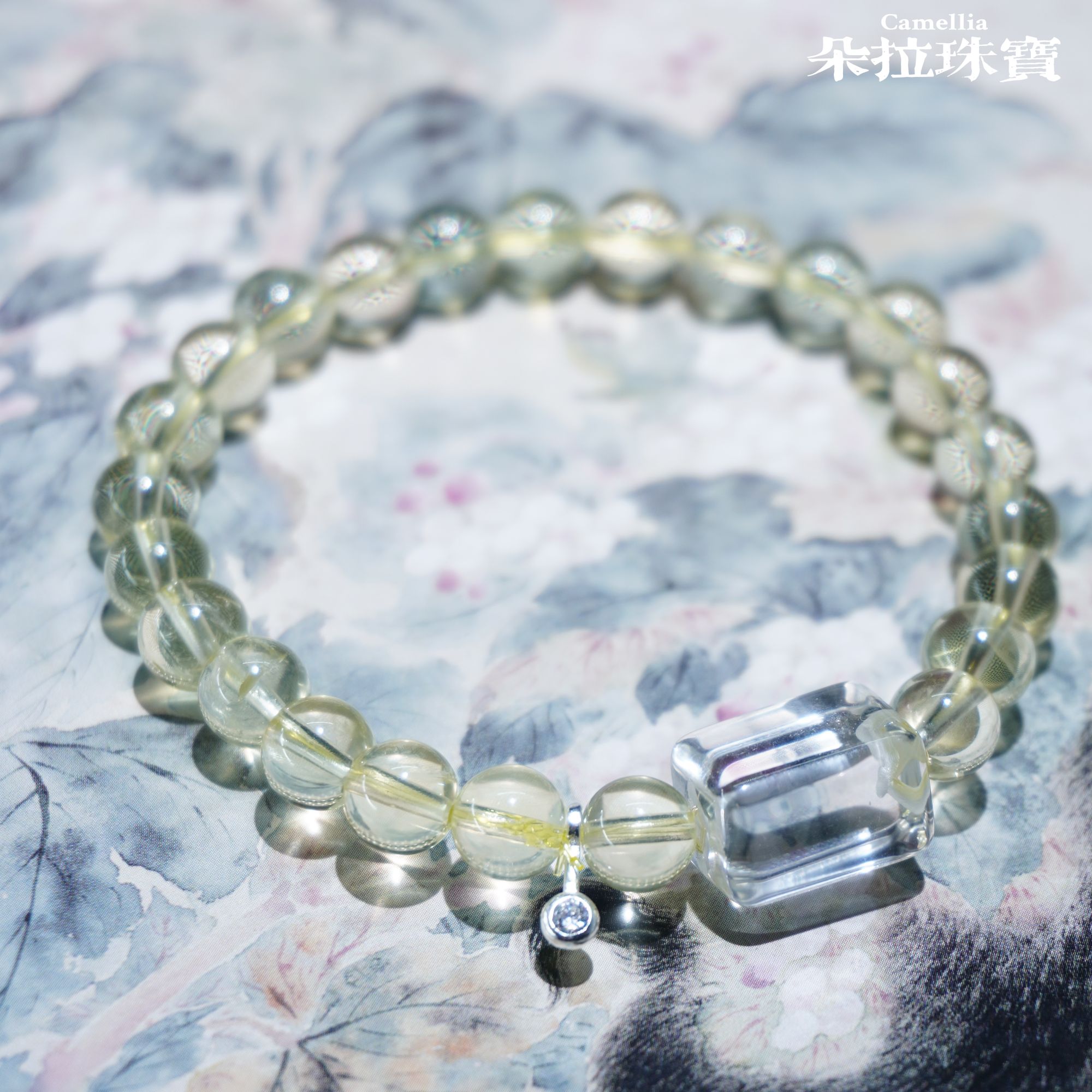 朵拉珠宝 3100 黄水晶手串 多样性发其一