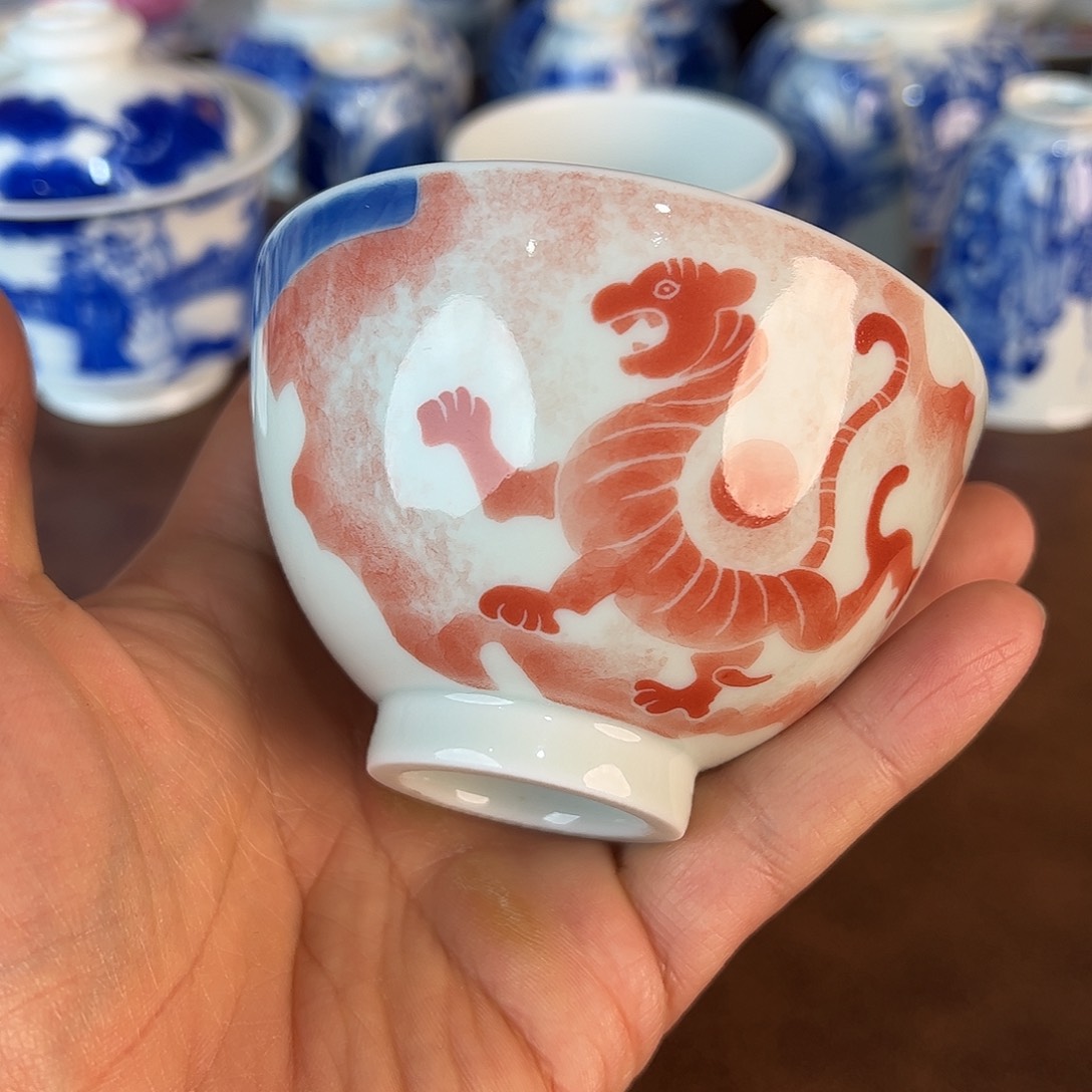 杯景德镇全手工手绘陶瓷