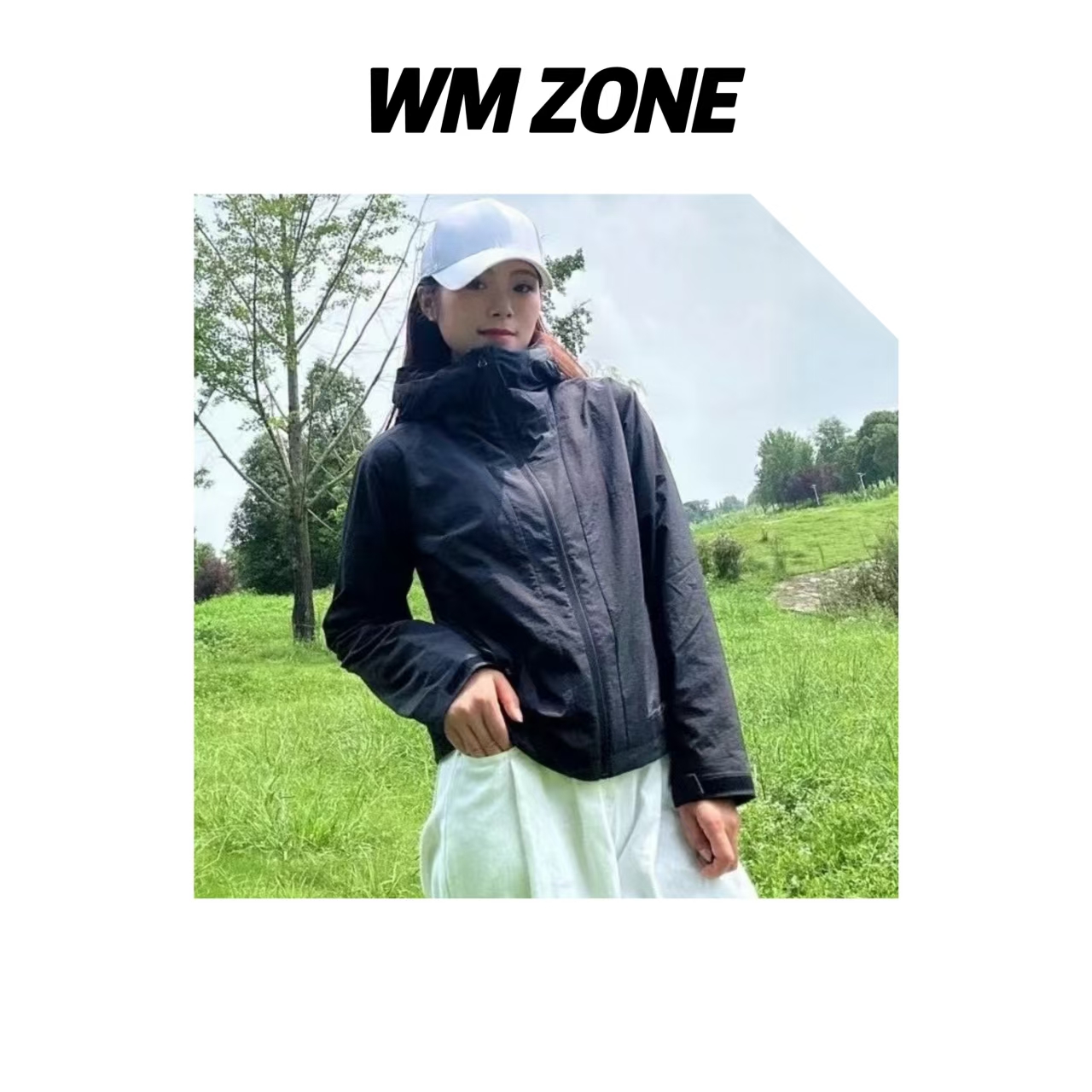 虎儿  3-3117 女款户外都市短款梭织外套