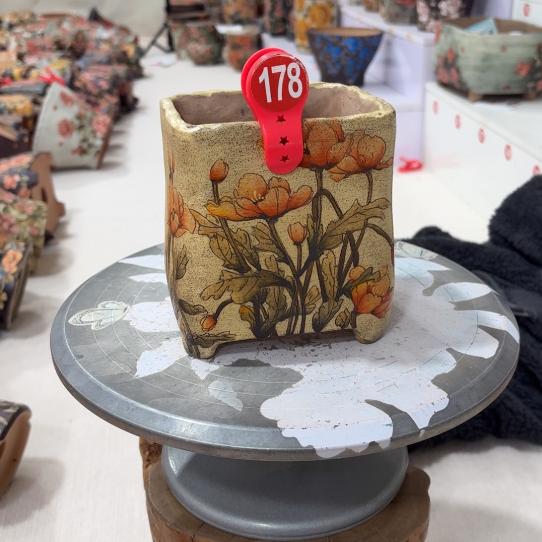 小***院紫砂花盆陶瓷多肉花盆精品