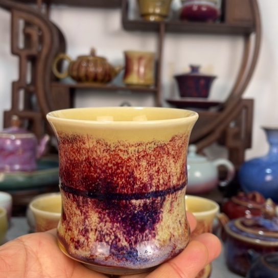 神垕钧瓷茶器兵****）神垕钧瓷茶器