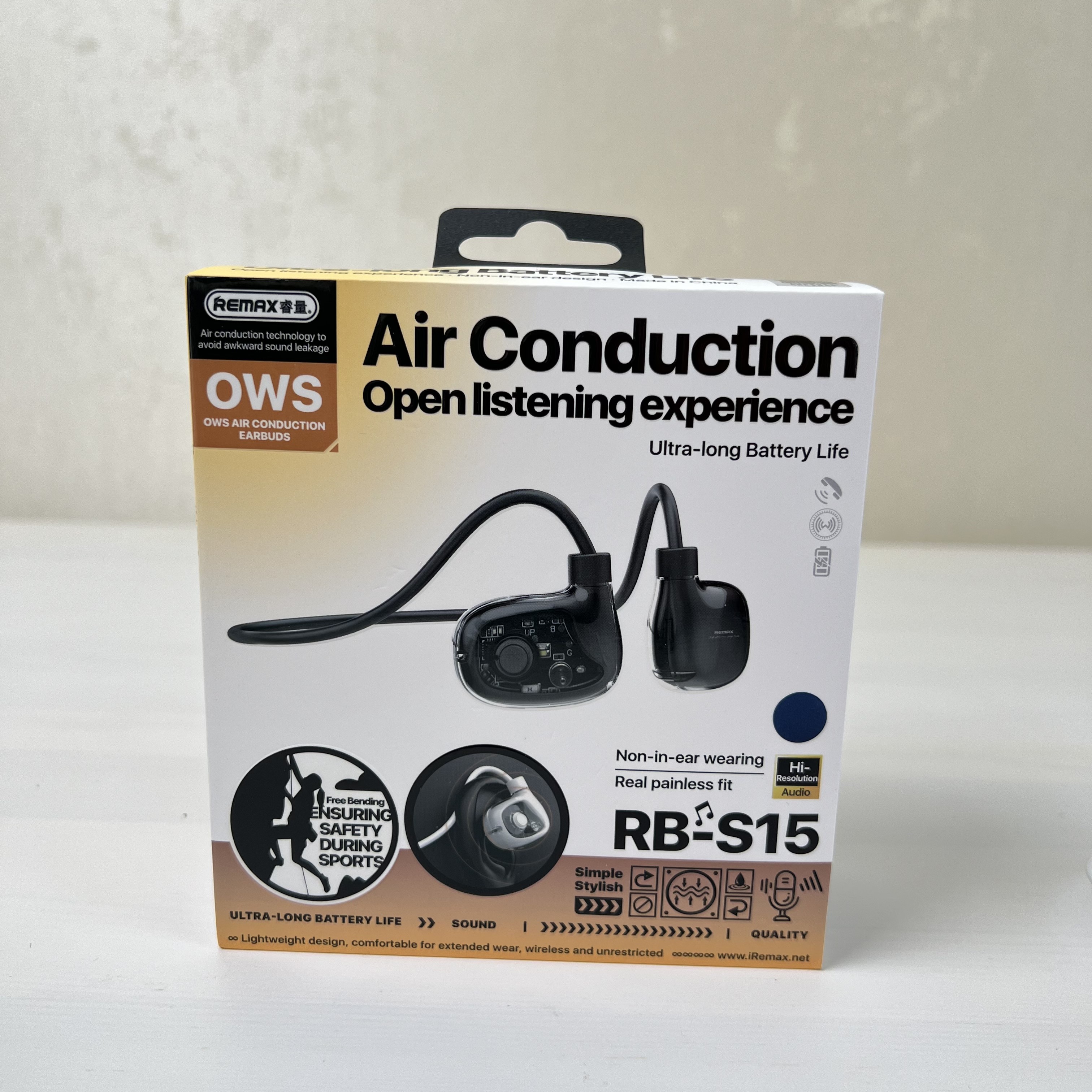 Remax/睿量【仅直播间售卖】OWS空气传导不入耳蓝牙耳机