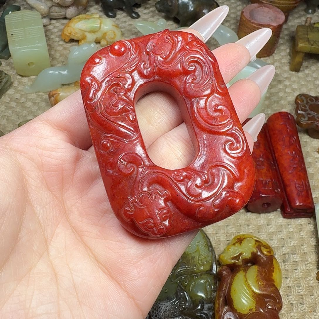 白玉菩提吊坠挂件