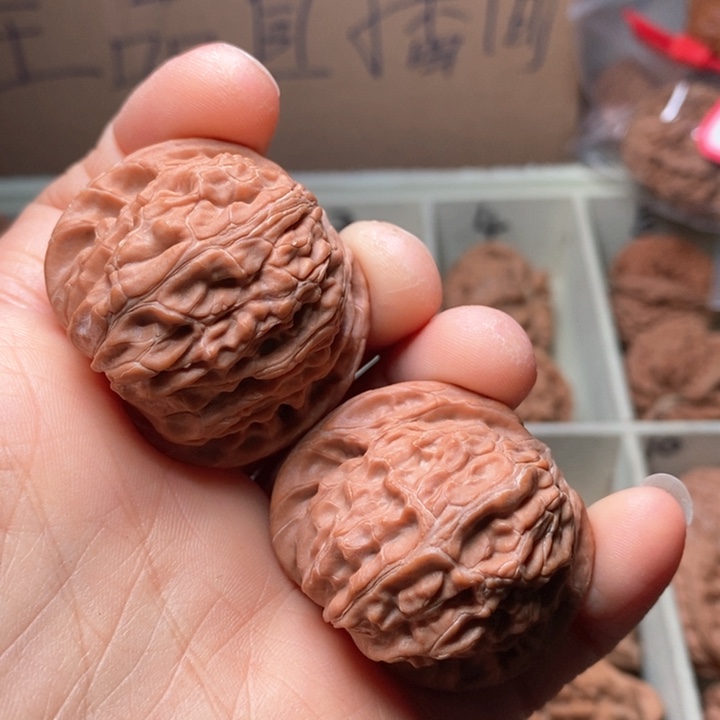 文玩核桃吊坠磨盘