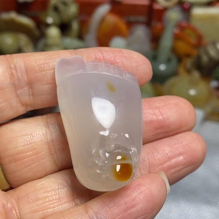 滴血莲花菩提吊坠